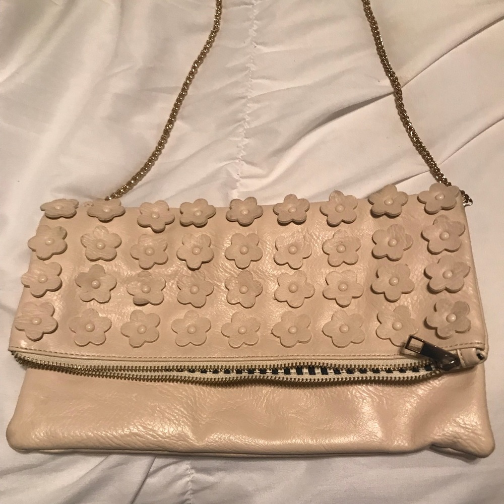 Francesca’s off white purse